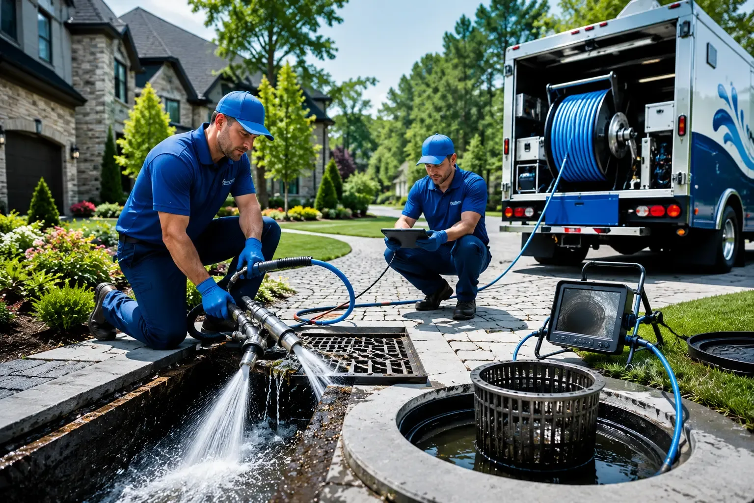 Local outdoor drain cleaning professionals in Irondale, OH