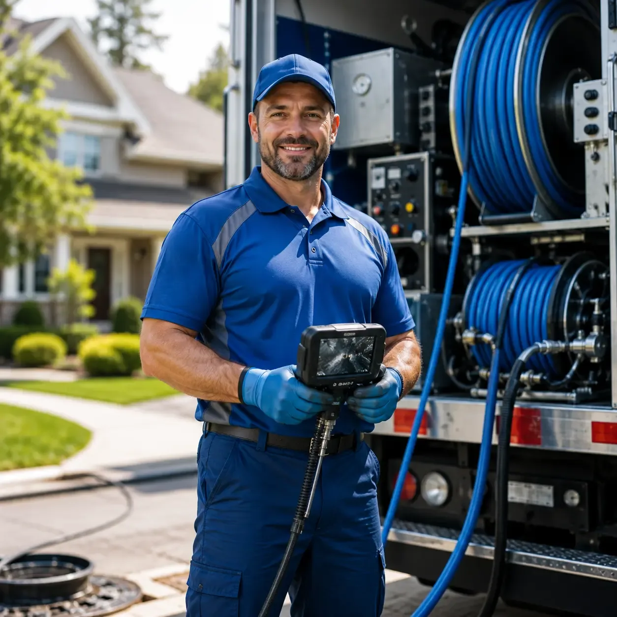 Local outdoor drain cleaning specialists in Irondale, OH